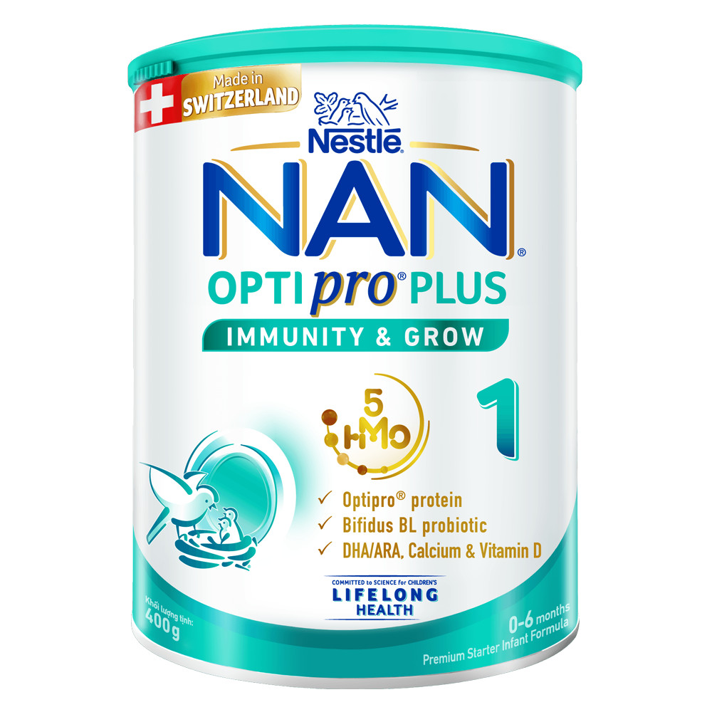 Sữa Bột Thụy Sỹ Nan Optipro 1 Lon 400g