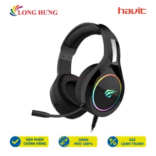 Tai nghe chụp tai Gaming Havit HV-H2232d - Hàng chính hãng - Thiết kế thời thượng, Âm thanh mạnh mẽ, Chống ồn hiệu quả thumbnail