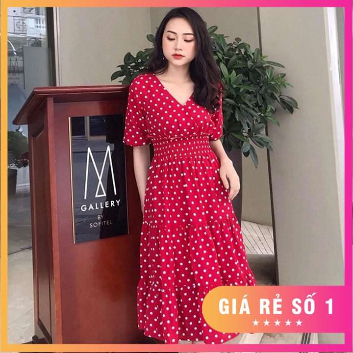 [HCM]ĐẦM CHẤM BI NỔI BẬT B280