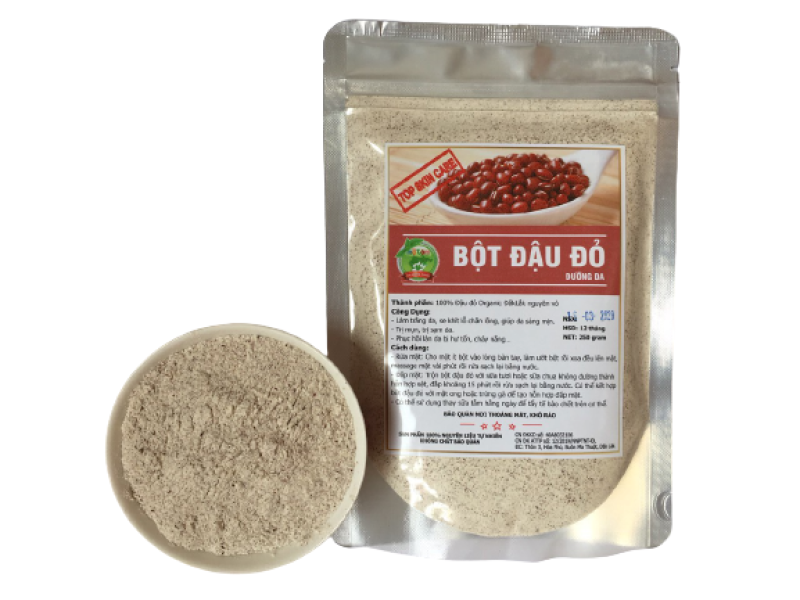 Bột Đậu Đỏ Nguyên Chất Organic Loại 1 (250Gr)