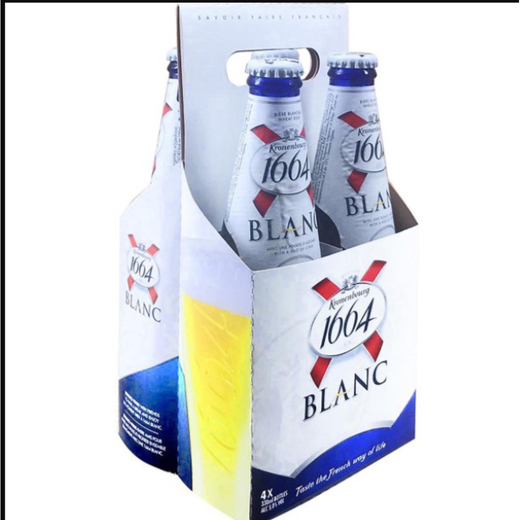 Bia 1664 Blanc - Chai 330ml- 5%