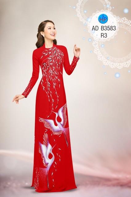 [HCM]Vải áo dài con hạc