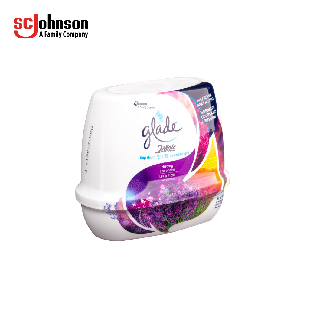 Bộ đôi GLADE Sáp Thơm Hương Lavender 180gx2