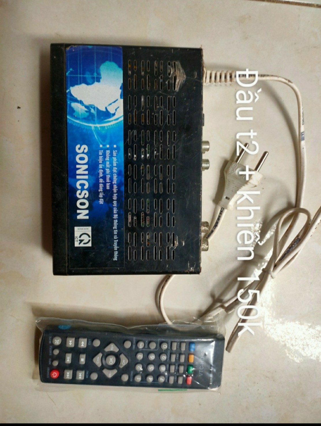 Đầu thu kỹ thuật số DVB-T2 VTC
