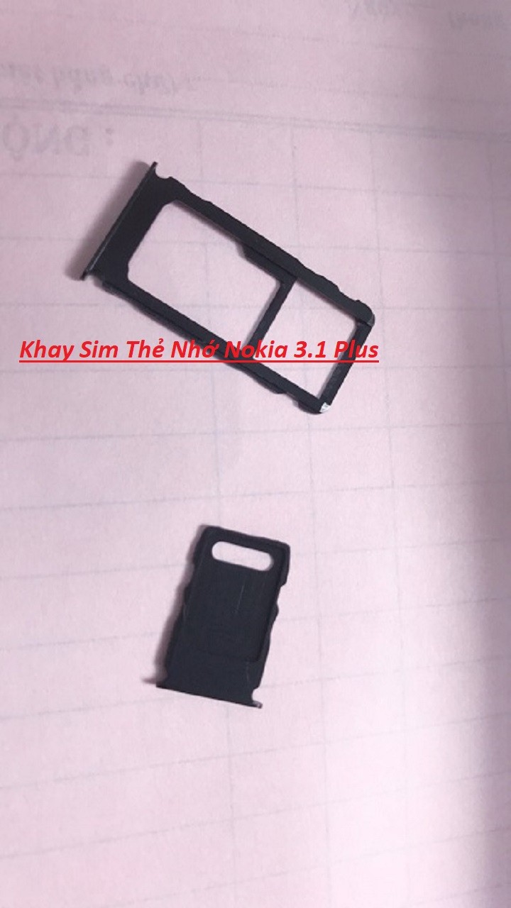 Khay sim khay thẻ nhớ nokia 3.1 plus linh kiện thay thế