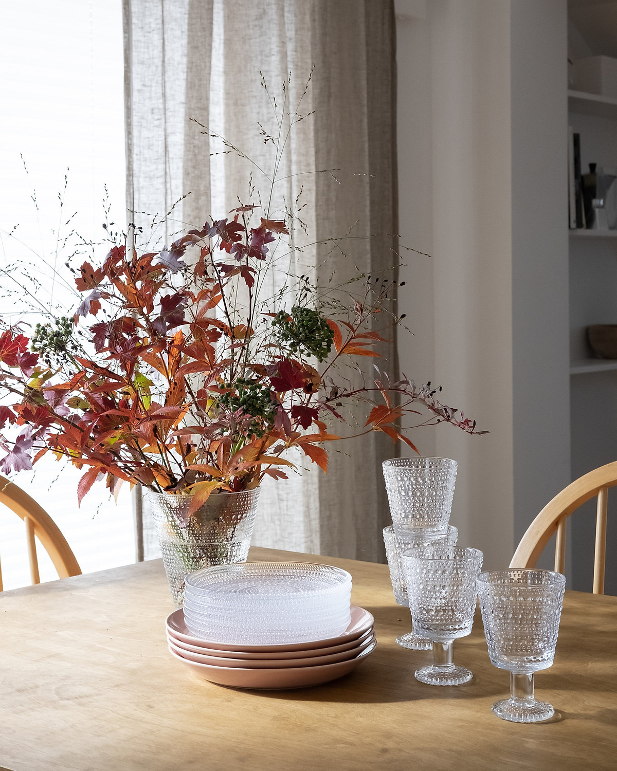 Bình hoa thủy tinh Kastehelmi 154mm Iittala