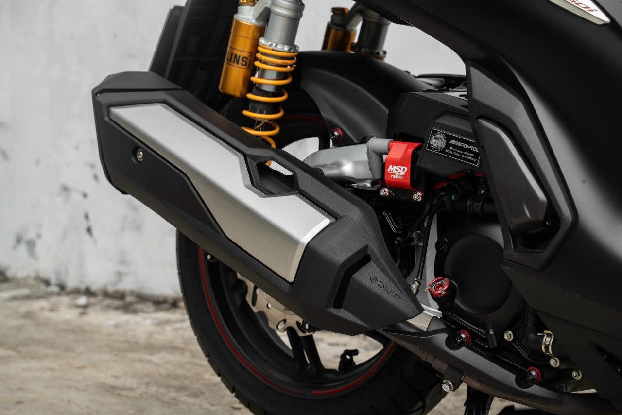 Ốp pô cho Honda SH 350i chế