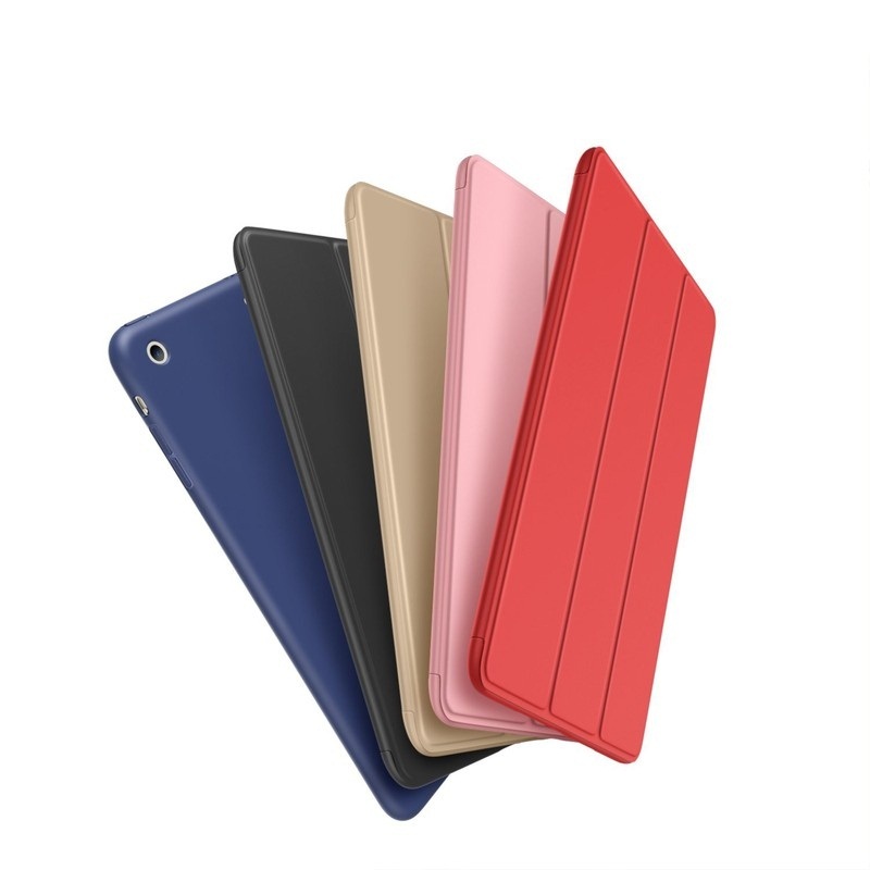 Bao da kiêm ốp lưng Silicon dẻo cho iPad Mini 4 - PKCB