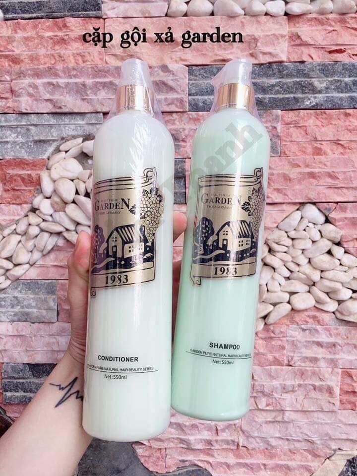 Dầu gội cặp garden 550ml/ chai x 2 chai