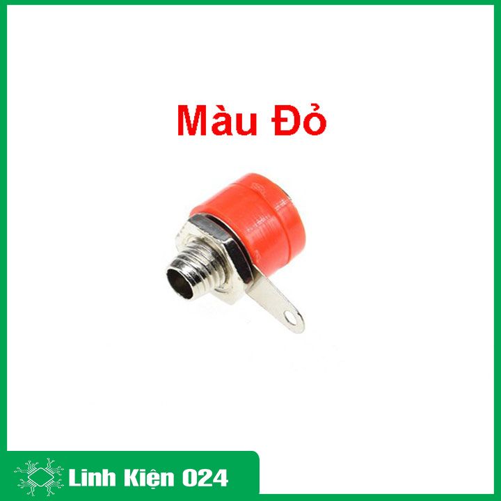 Jack nối JS90 ngắn hai màu đỏ đen