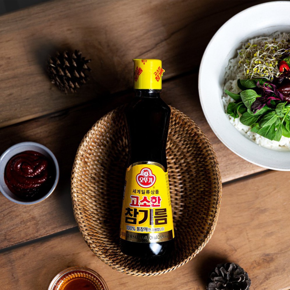 [FREESHIP️] - Dầu Mè Ottogi chai 320ml