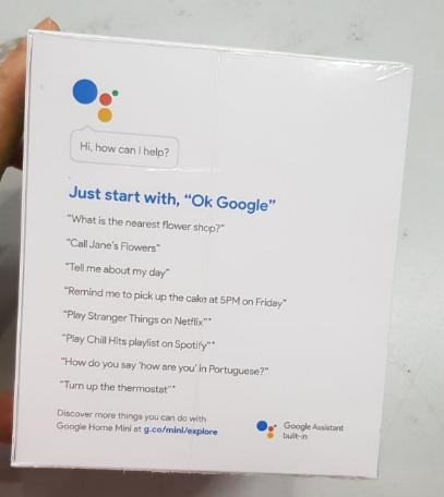 Loa thông minh google home mini