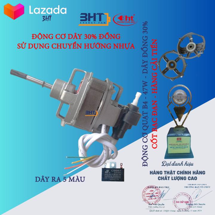Moter Quạt B4-47W/220V