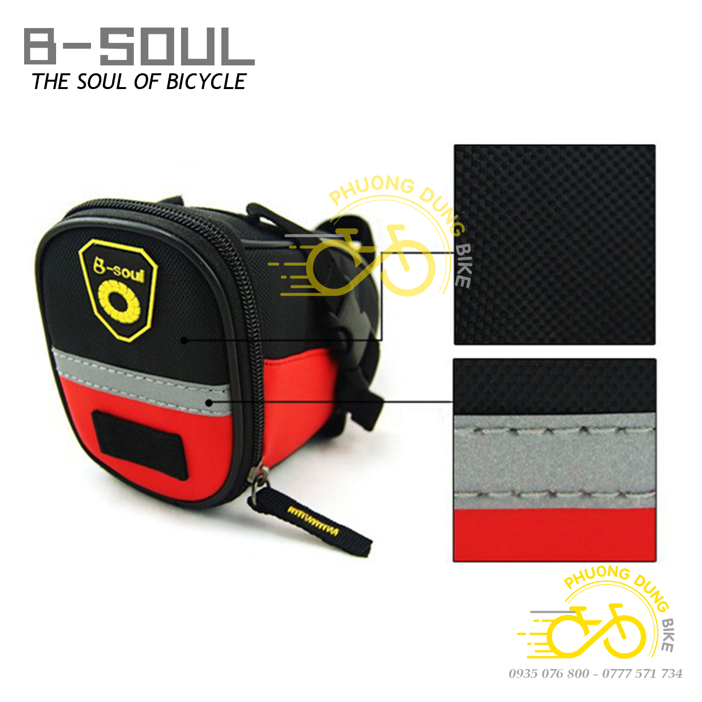 Túi treo yên xe đạp B-SOUL
