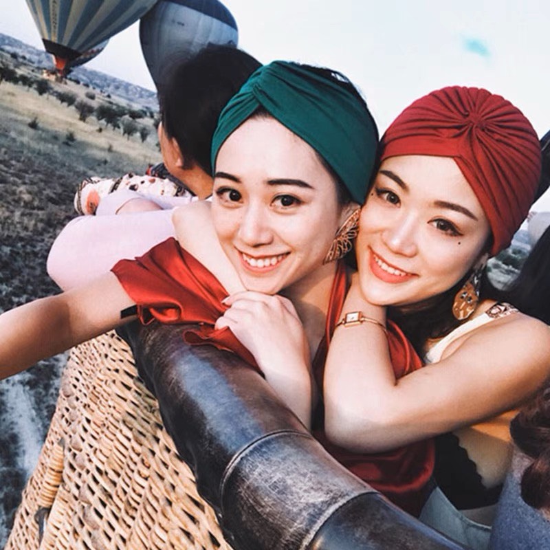 Mũ Tuban Cao Cấp Phong Cách Boho Vintage ( Hàng Có Sẵn )