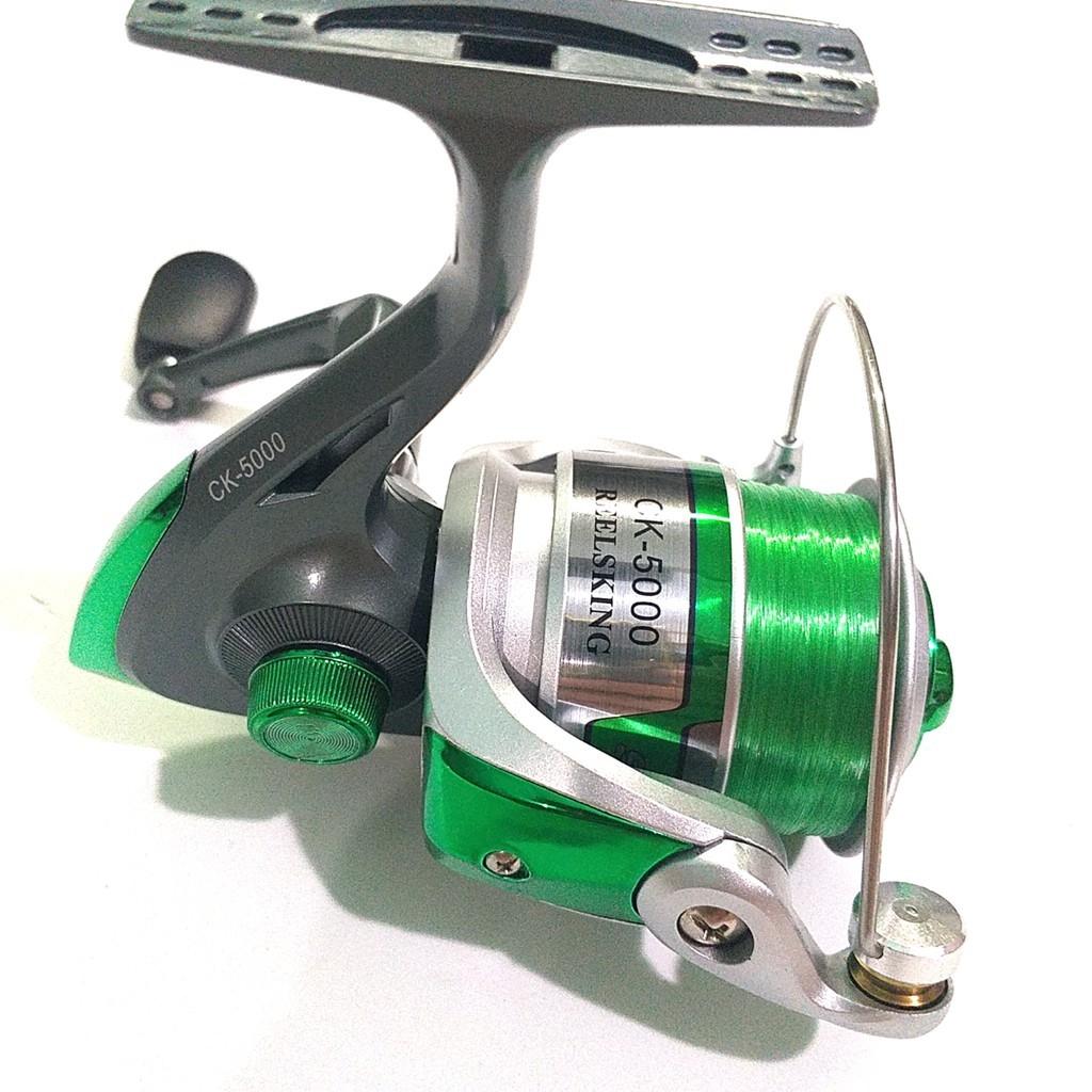 Máy câu cá SHMAGO CK 3000, 4000, 5000, 6000 tặng cước câu  ( đồ câu cá Giang Nam )