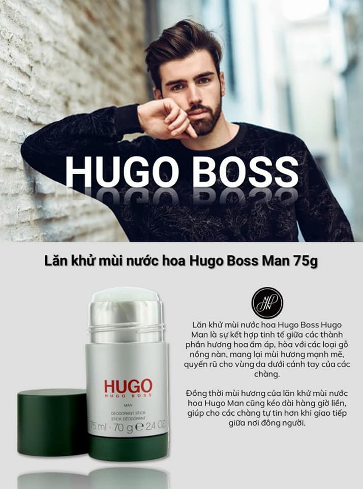 Lăn khử mùi Hugo Boss Man Deodorant Stick 75ml