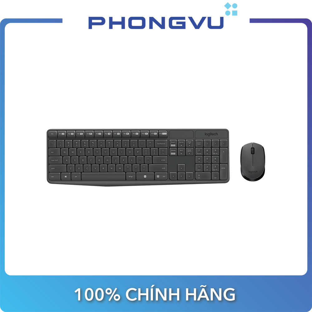 Bàn phím + Chuột Logitech MK235 - Bảo hành 12 tháng