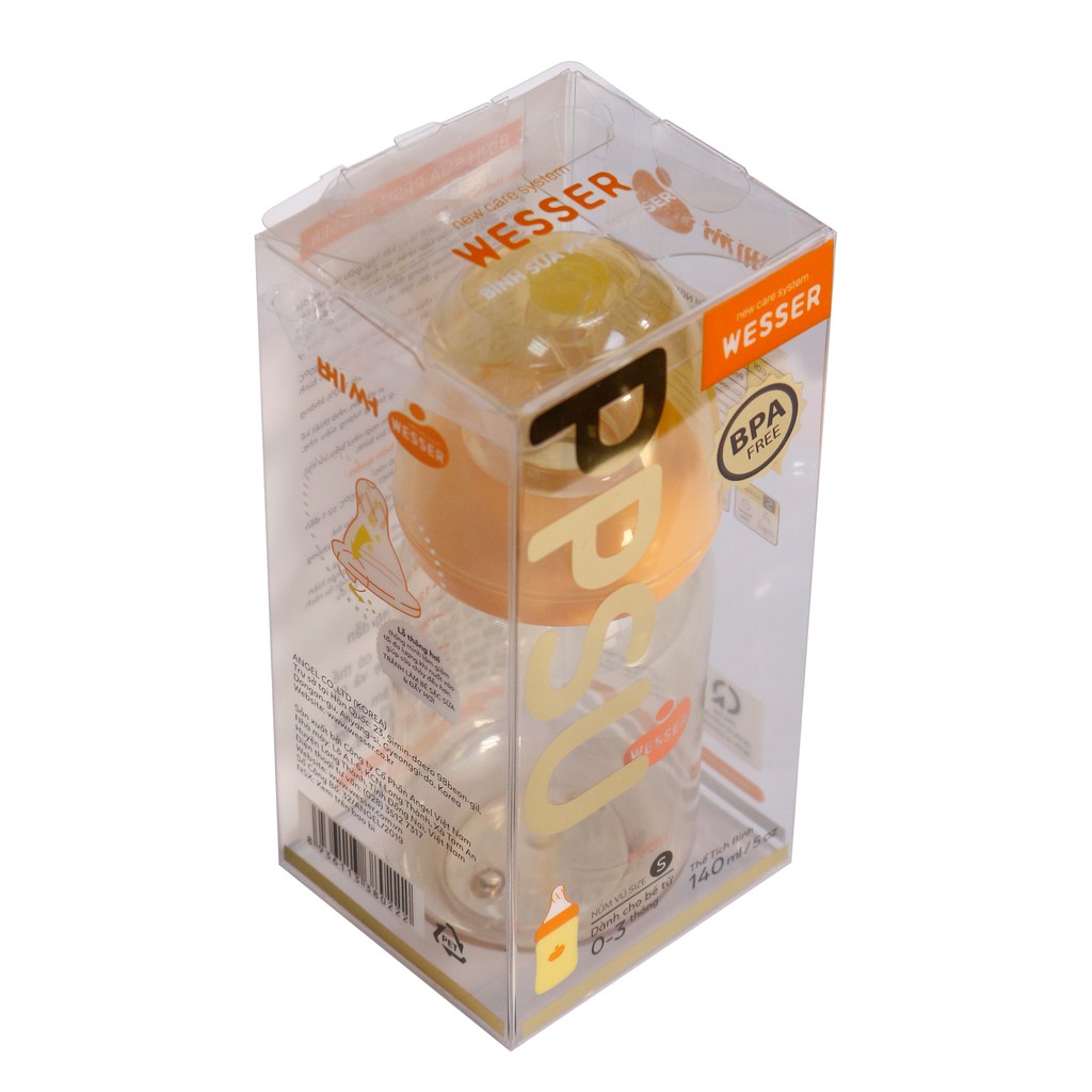 [HCM]Bình Sữa Wesser PPSU 140ml