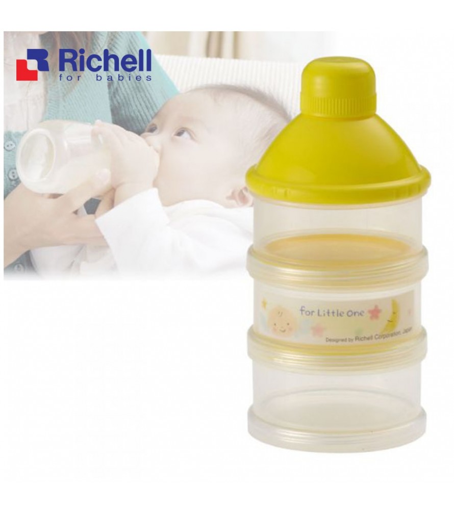 Hộp chia sữa 3 tầng Richell