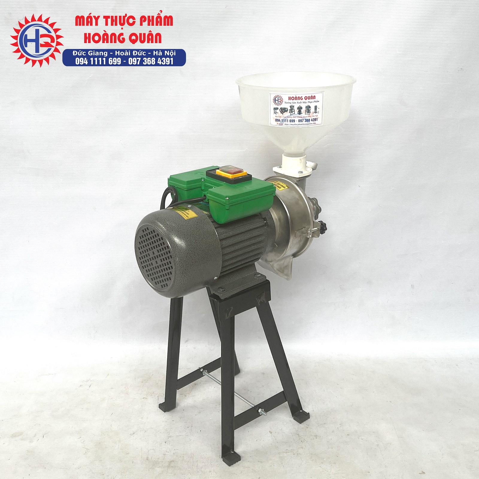 Máy xay bột nước 1.5KW - ĐẦU INOX
