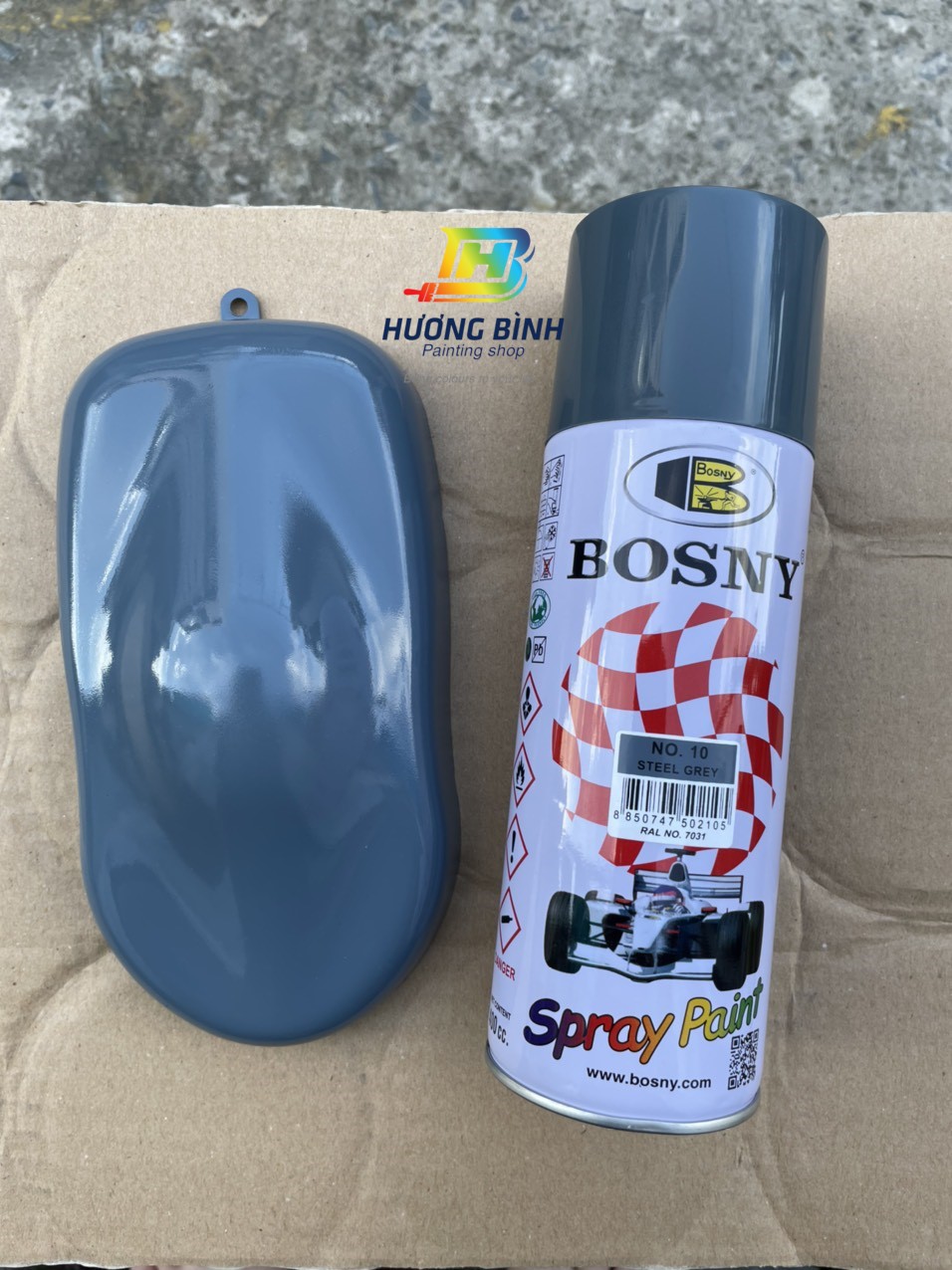 Sơn xịt Bosny - nhiều màu sắc, nhập khẩu Thái Lan (400ml)