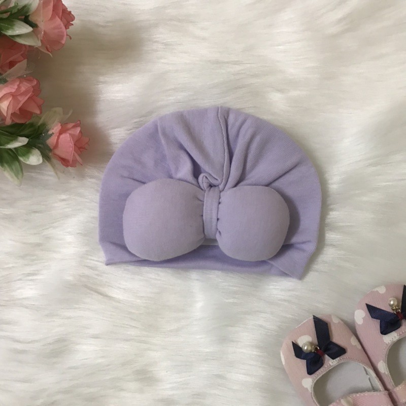[HCM][Được chọn mẫu] Turban nón cotton cho bé gái