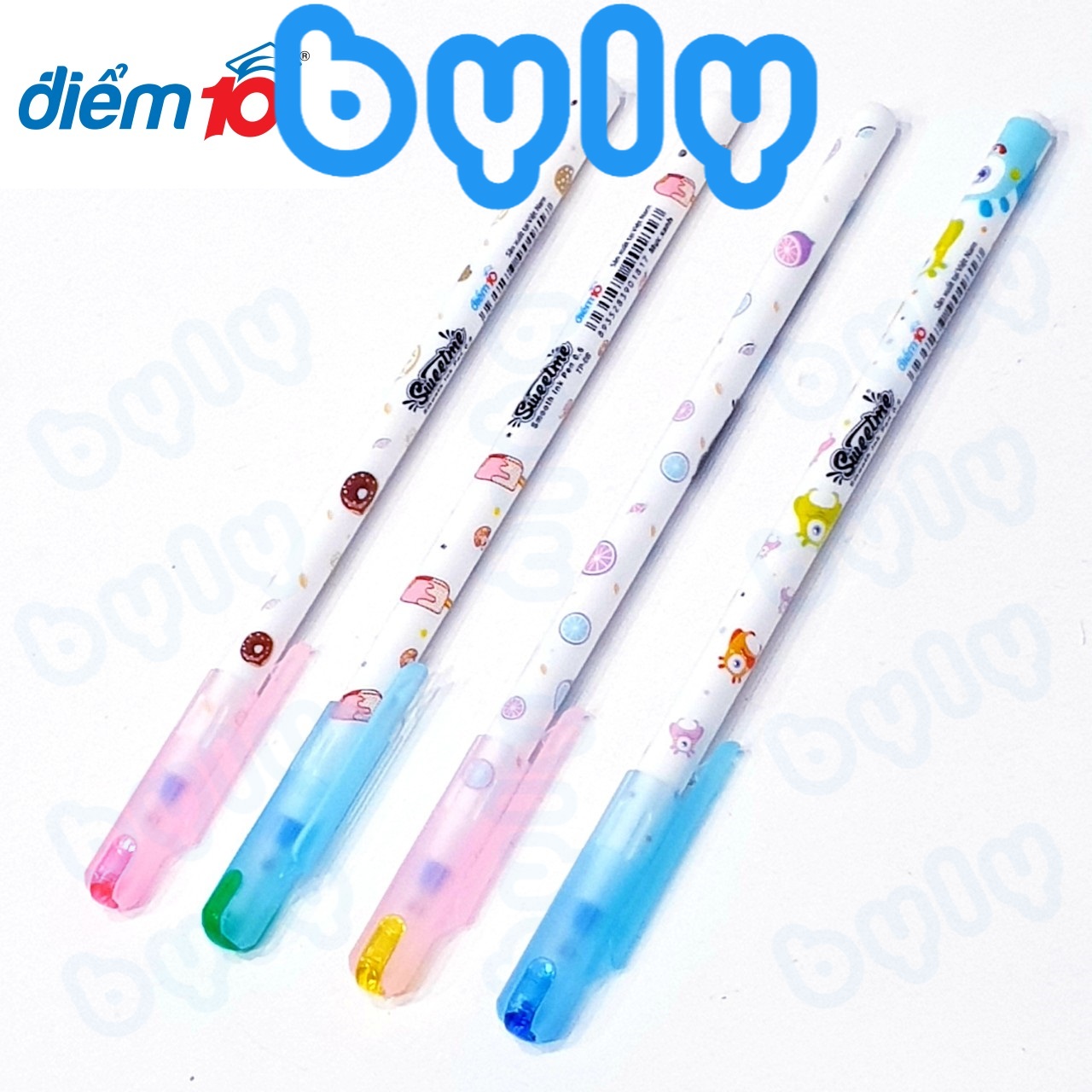 Bút bi đùn - bút bi nến Thiên Long Sweet Me Điểm 10 - TP-08 - ByLy Store