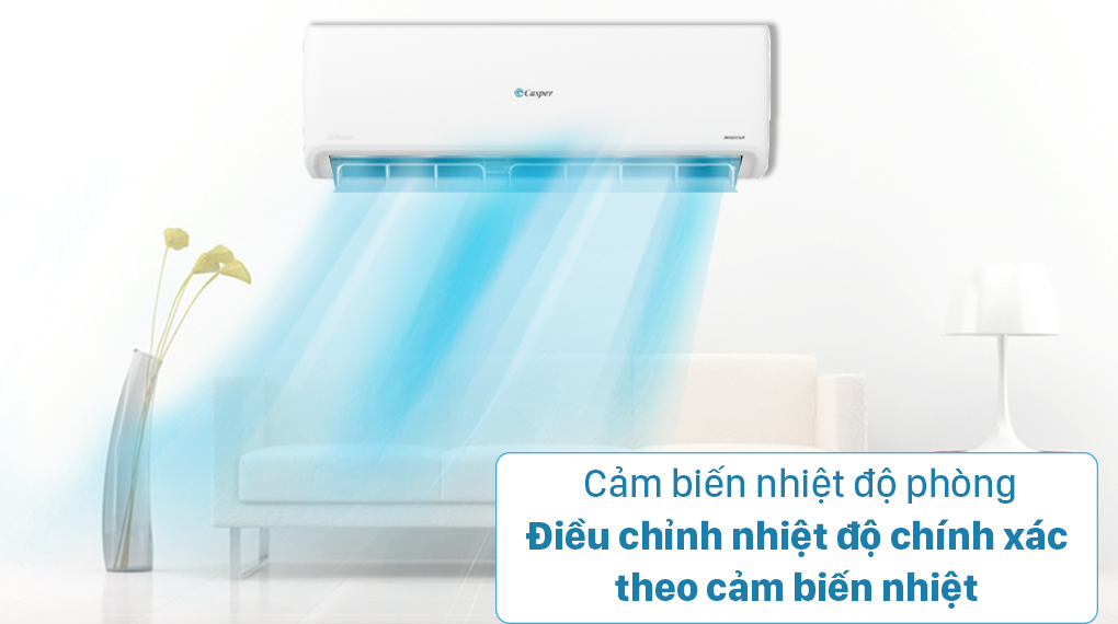 [GIAO TẠI HCM] -  Máy lạnh Casper Inverter 2.5 HP GC-24IS32