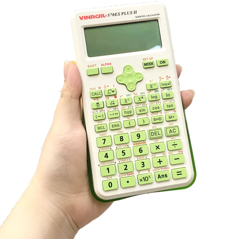 Máy Tính Vinacal 570 ES Plus II Xanh Lá