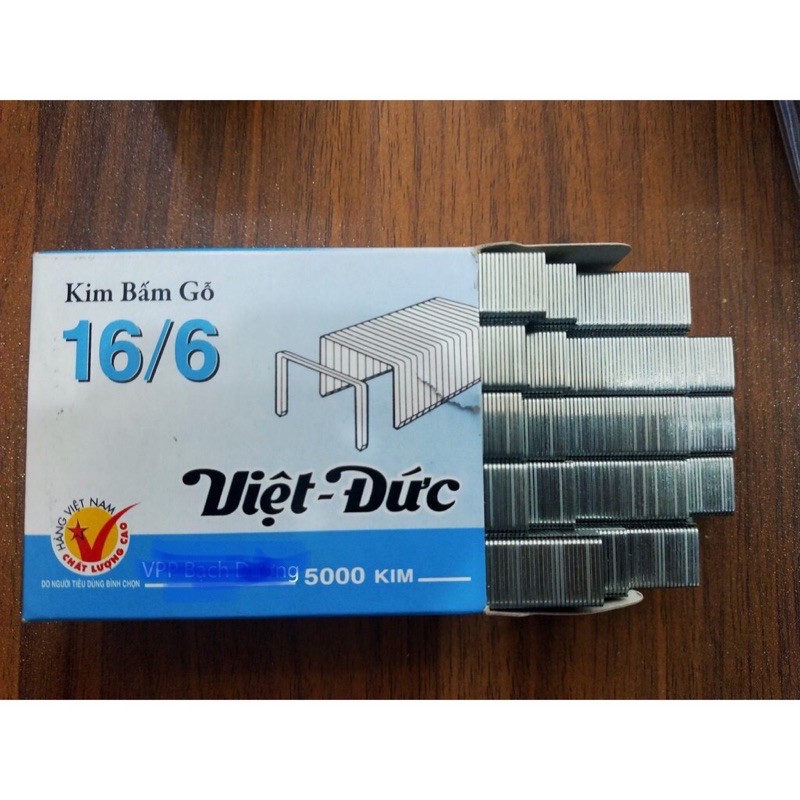 Ghim bấm gỗ/ kim bấm gỗ VIỆT ĐỨC 16/6 [Có sẵn] [Ảnh thật] [Giá hủy diệt]