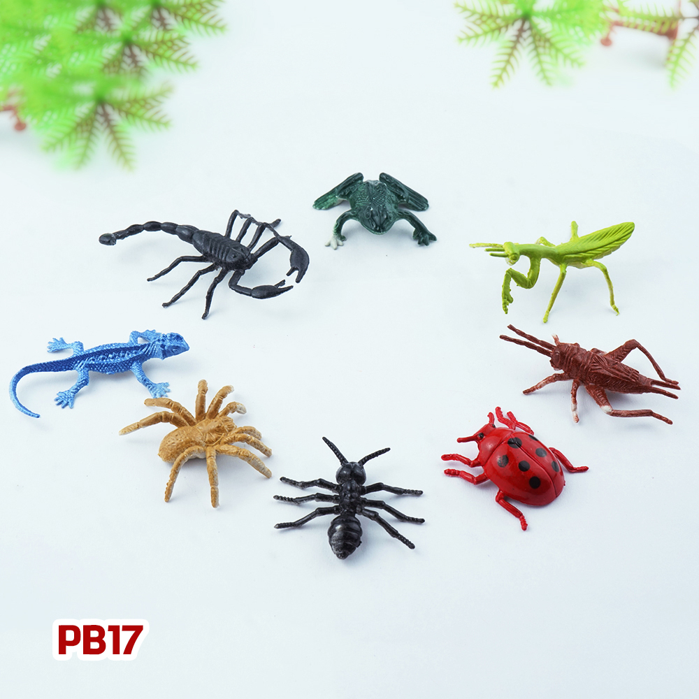 Bộ đồ chơi Mô Hình Các Con Thú Khủng Long Trong Rừng Bằng Nhựa 13 Chi Tiết