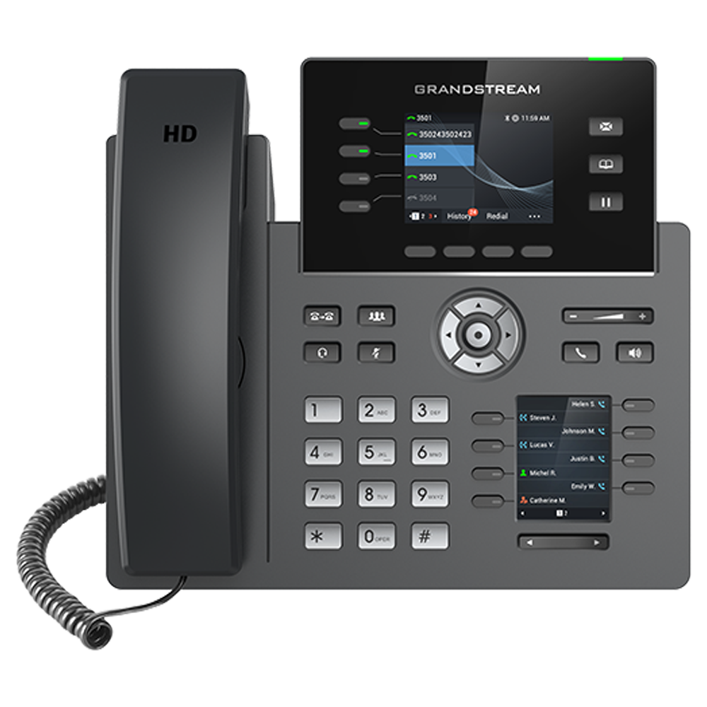 Điện thoại IP 3 line cấp trung Grandstream GRP2614