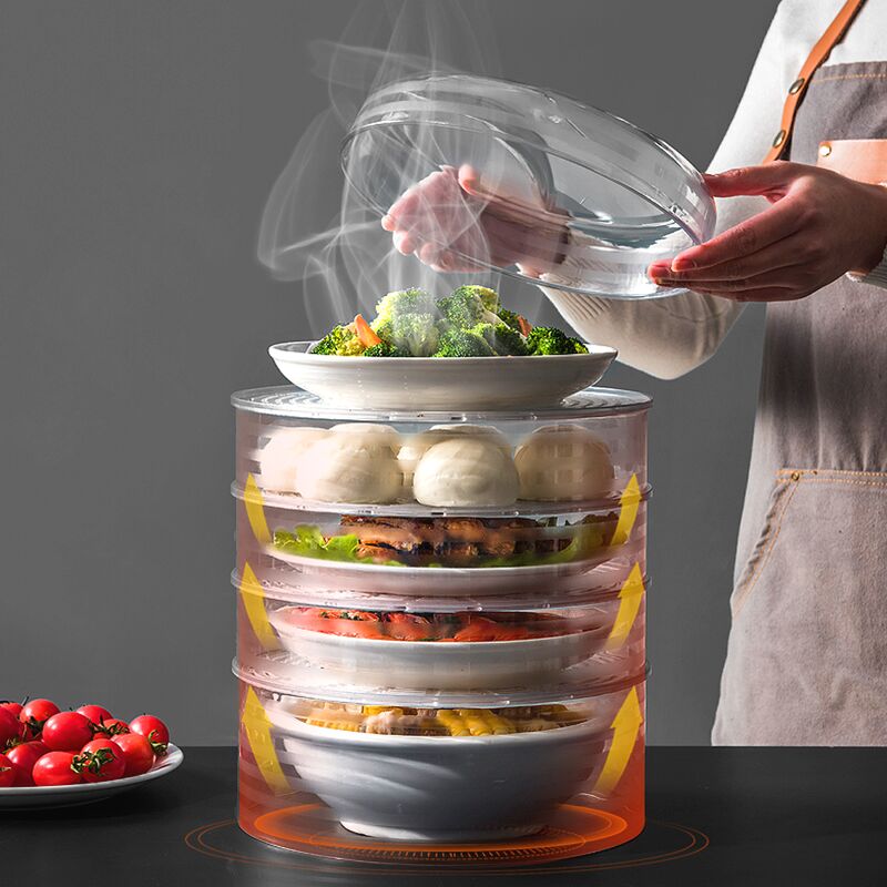 Lồng bàn giữ nhiệt thức ăn- lồng bàn 5 tầng giữ nhiệt cao cấp