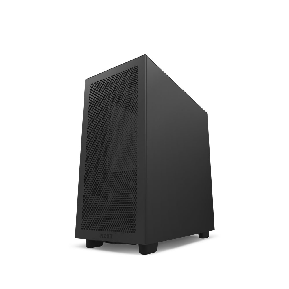 Vỏ case NZXT H7 Flow Matte Black - Mid Tower / Màu Đen