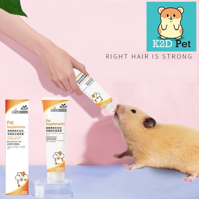 high quality Gel dinh dưỡng Pet Supplements cho hamster Guinea Pig (bọ ú chuột lang) thỏ sóc chinchilla