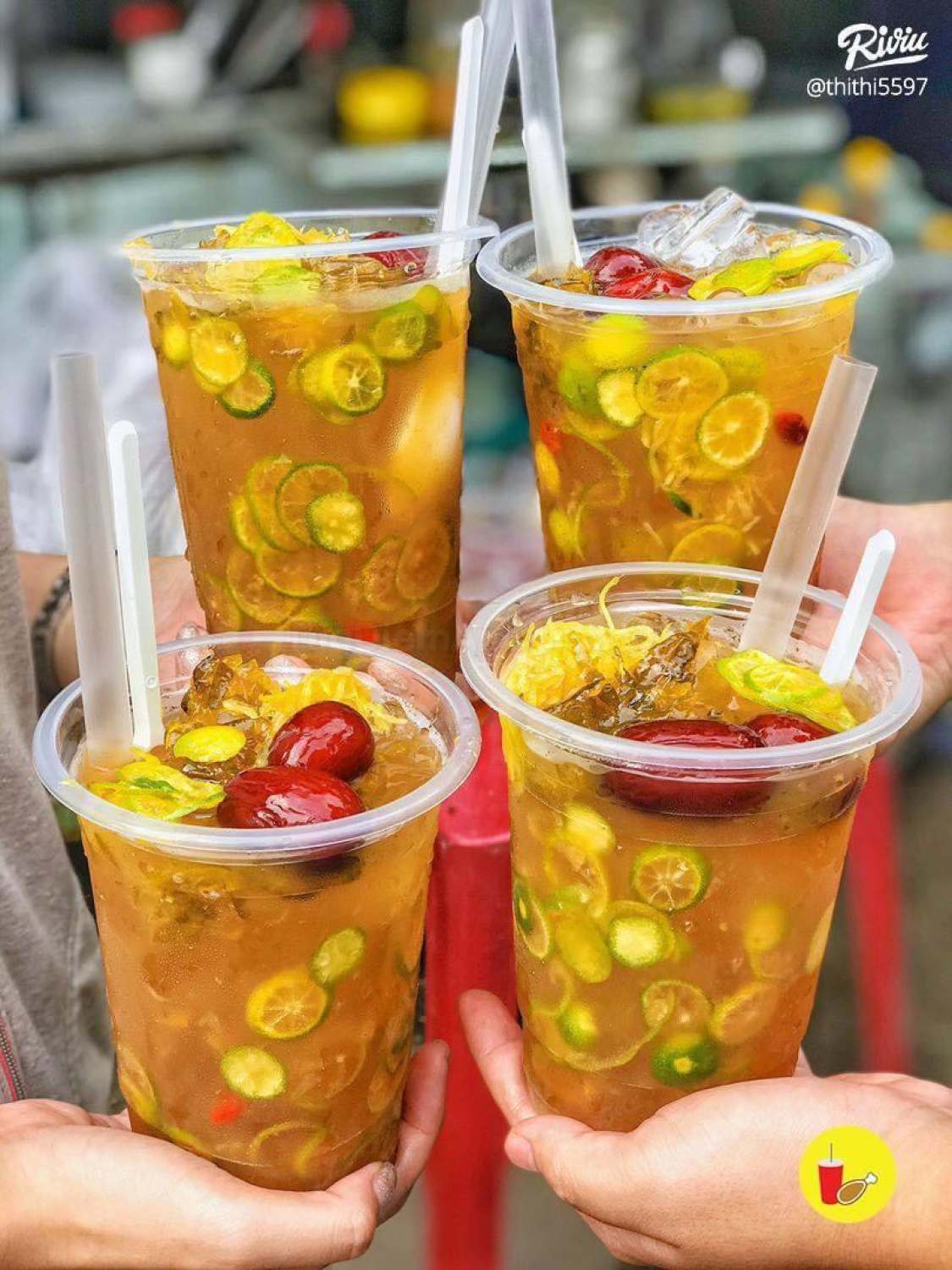 Trà tắc xí muội thảo mộc