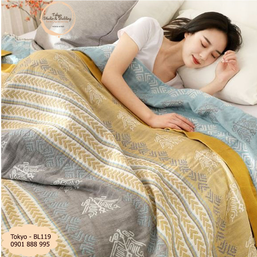 (3)TH Chăn Xô Organic Cotton Dòng Phổ Thông/Basic