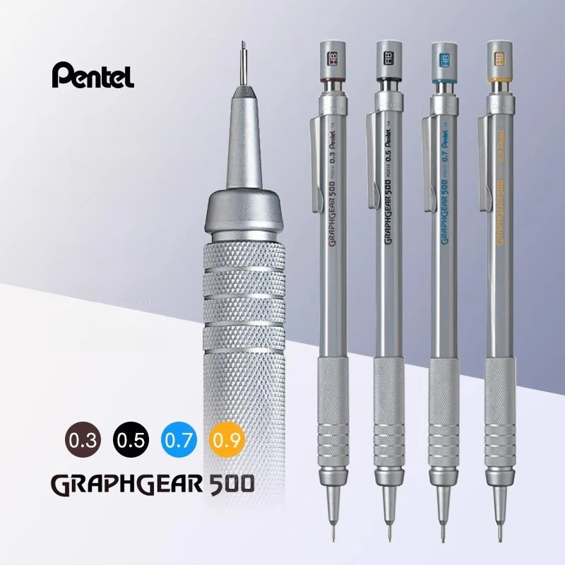 Chì Bấm Cơ Khí Pentel Graphgear 500