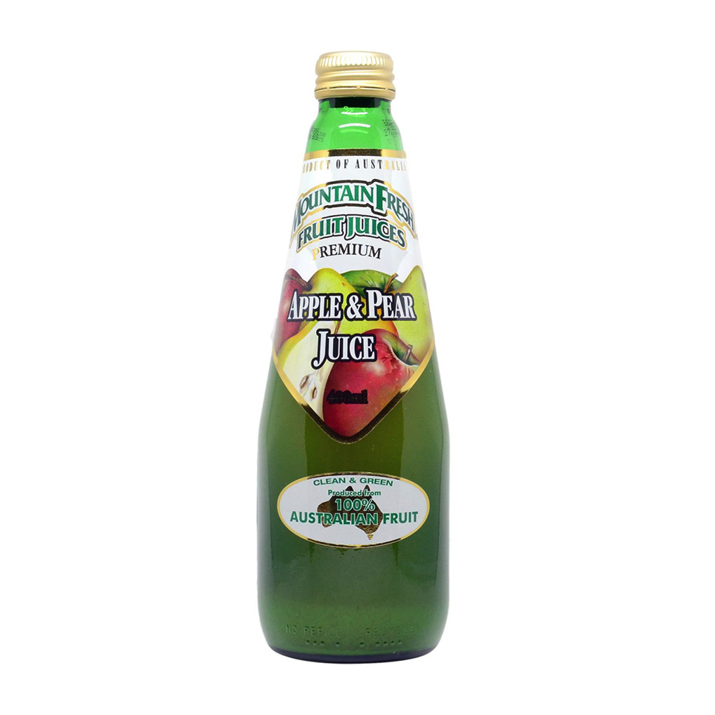 Nước ép Táo & Lê Mountain Fresh Premium Úc 400ml