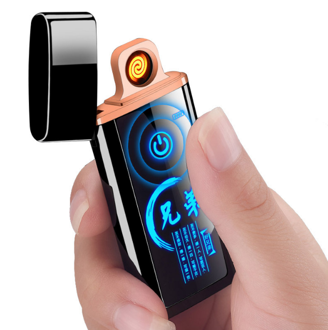 The ultra-beautiful multi-functional AC arc lighter charger box-hop package-nice lighter-bat Lua