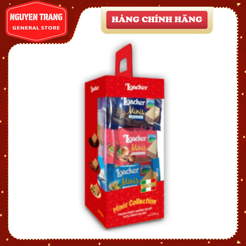 Bánh Xốp Loacker Minis Collection 240g