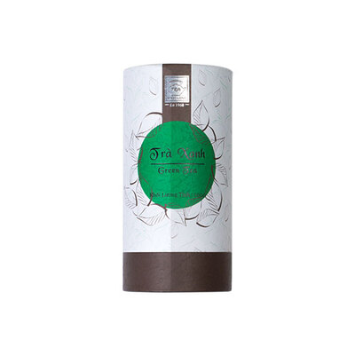 Green Tea Premium Paper Cans - Phuc Long Coffee & Tea