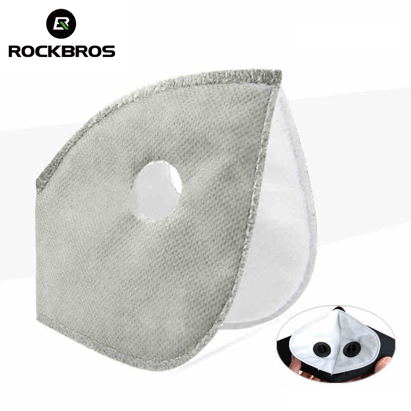 ROCKBROS Mặt Nạ Có Thể Giặt Có Thể Tái Sử Dụng Đi Xe Đạp Mặt Nạ Than Hoạt Tính Van Thở Chống Gió Chống Bụi Chống Khói Mù Khẩu Trang Chạy Chống Ô Nhiễm MẶT NẠ Pm2. 5