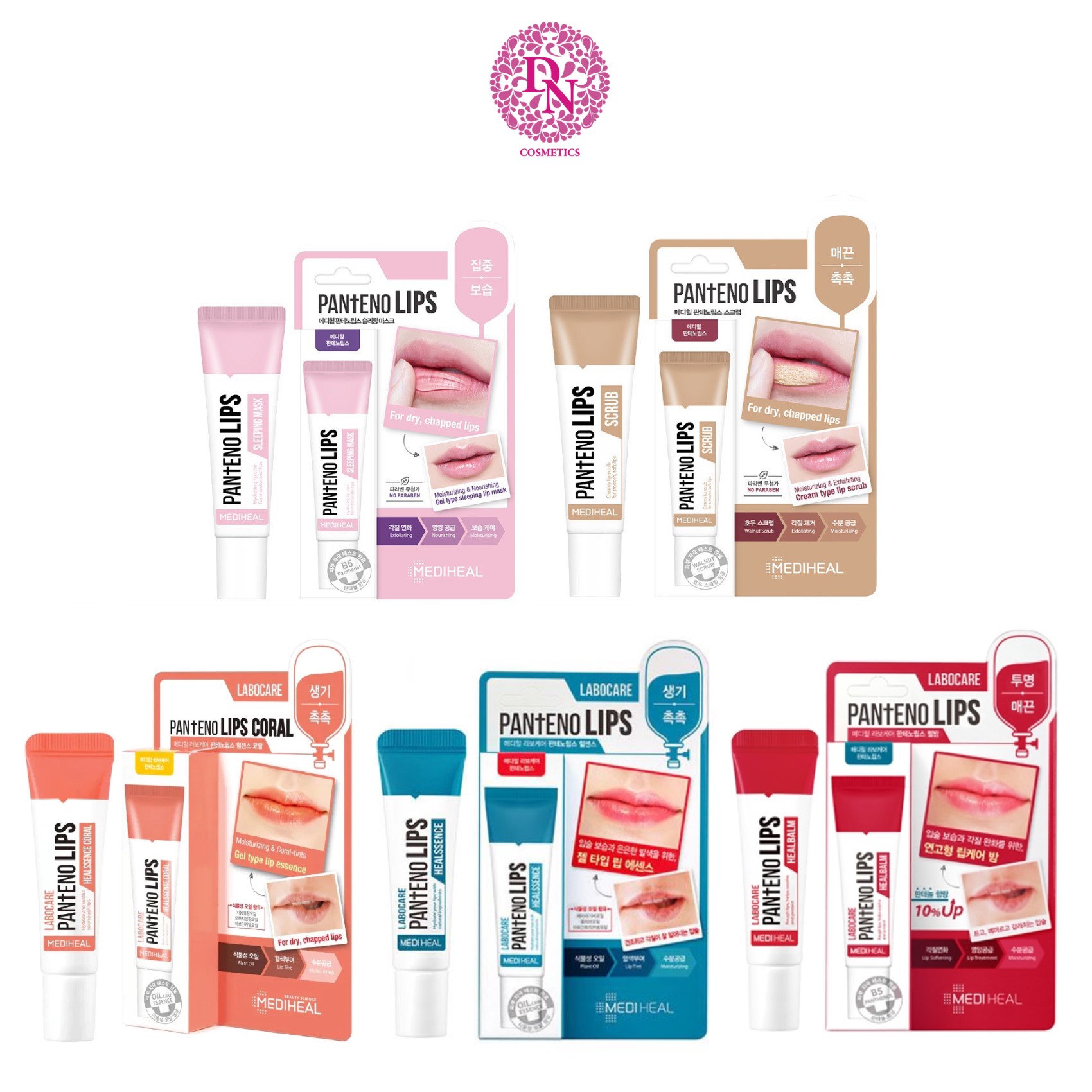Son dưỡng môi Mediheal Labocare Panteno Lips 10ml