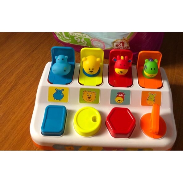 Hộp đồ chơi Pop Up Animal vui nhộn