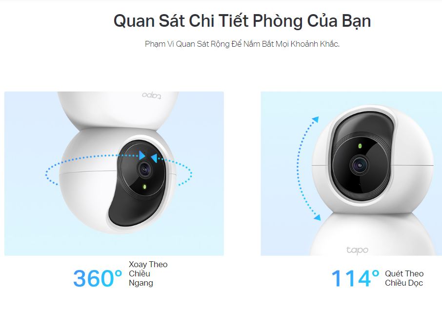 Camera Wi-Fi TP-Link Tapo C200 Chính Hãng