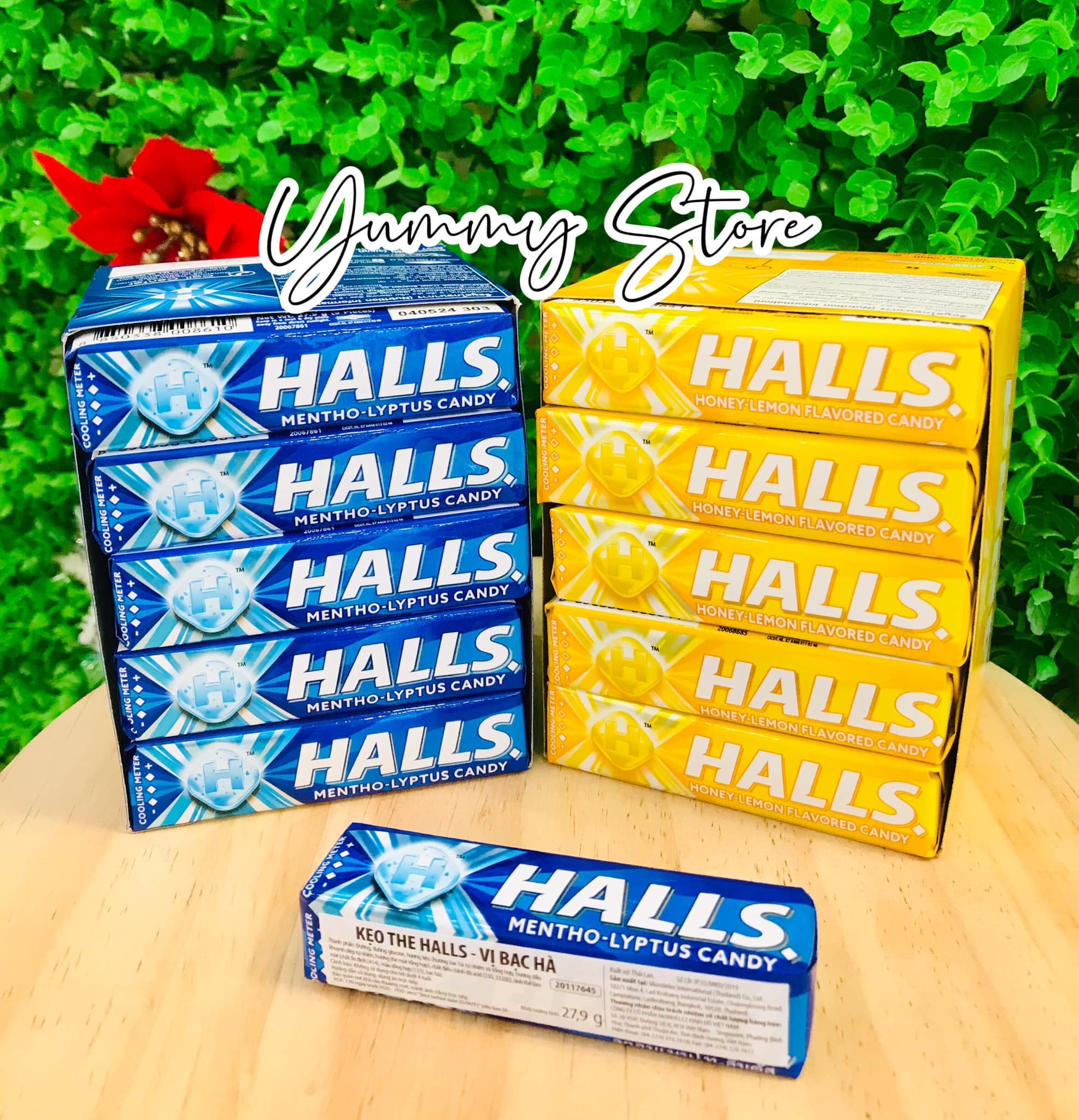 Kẹo Ngậm The Halls Thái Lan