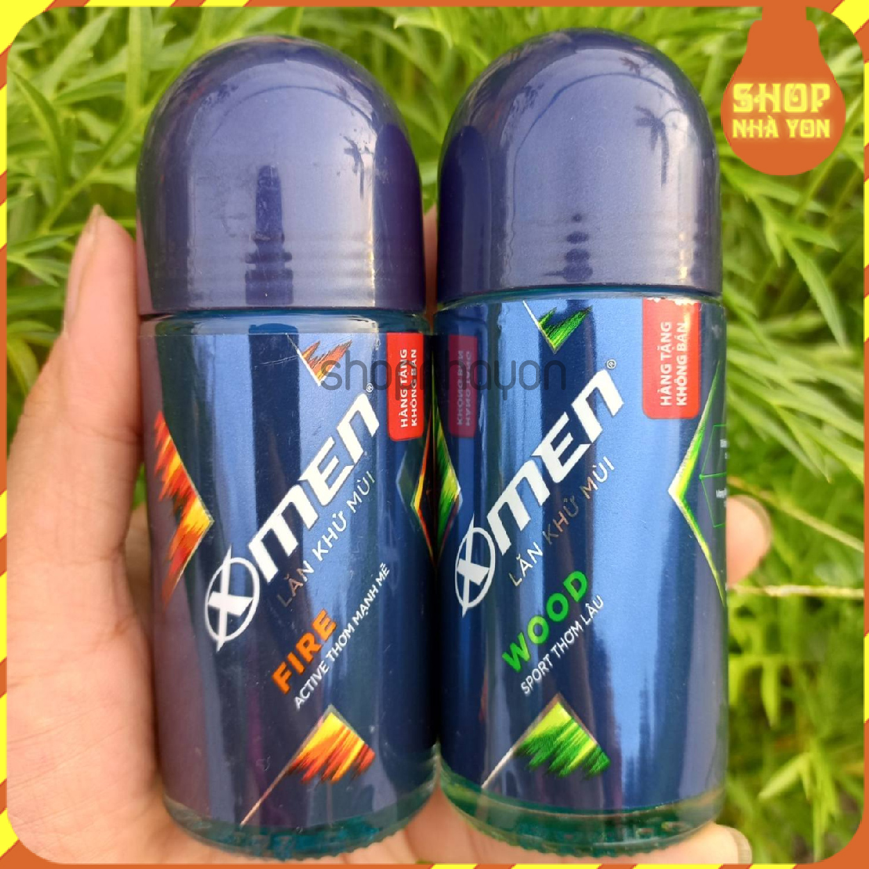 Lăn Khử Mùi Xmen FIRE/WOOD 50ml