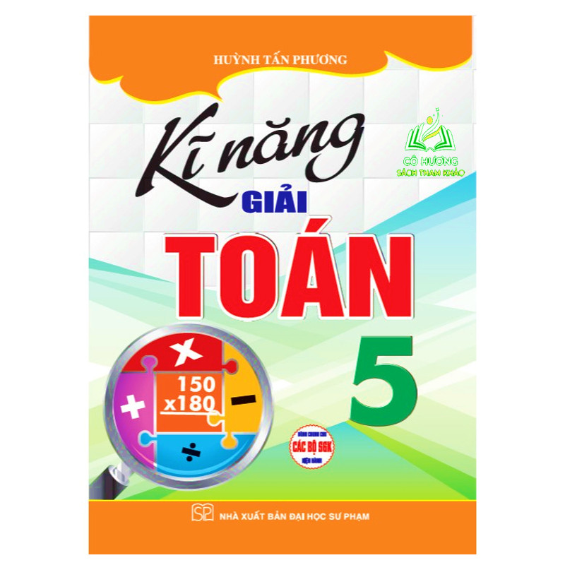 Sách - kĩ năng giải toán 5 - ha - newshop